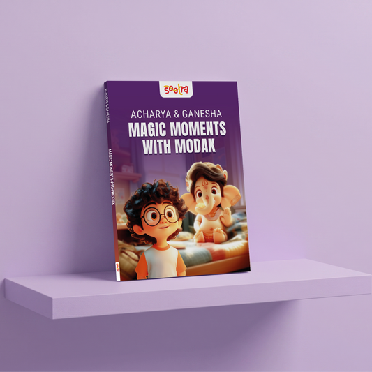 Acharya & Ganesha-Magic Moments with Modak