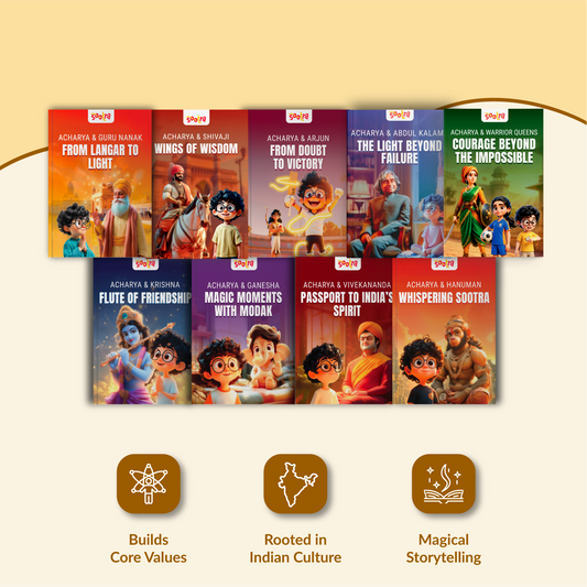 The Complete Acharya Series with All the Greatest Indian heroes