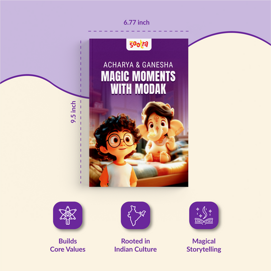 Acharya & Ganesha-Magic Moments with Modak