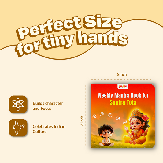 Weekly Mantra Book for Sootra Tots