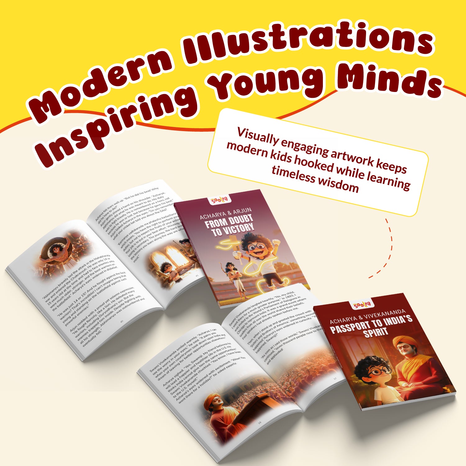 Acharya Vivekakand & Arjun Combo (2 Books Set)