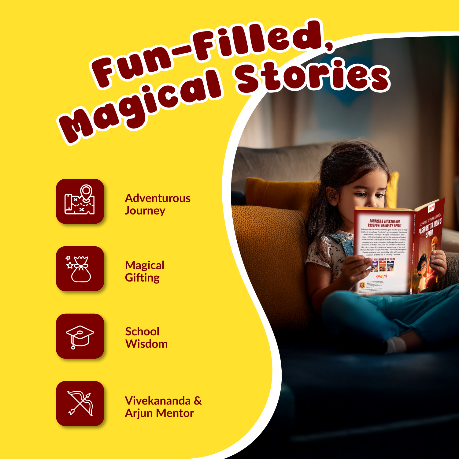 Acharya Vivekakand & Arjun Combo (2 Books Set)