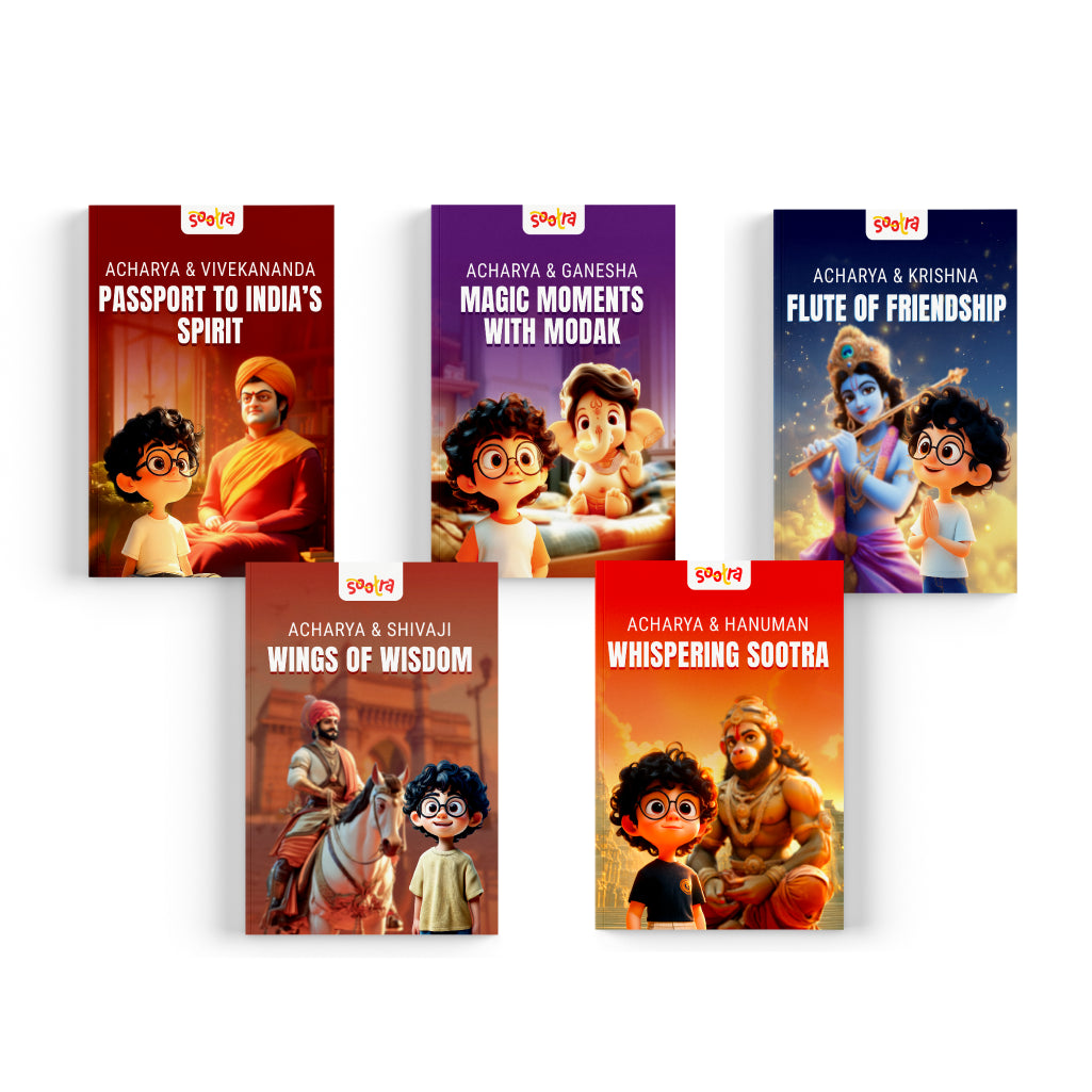 Acharya Series – Pack of 5 Story Books | Shivaji,Krishna, Ganesha, Hanuman &  Swami Vivekananda