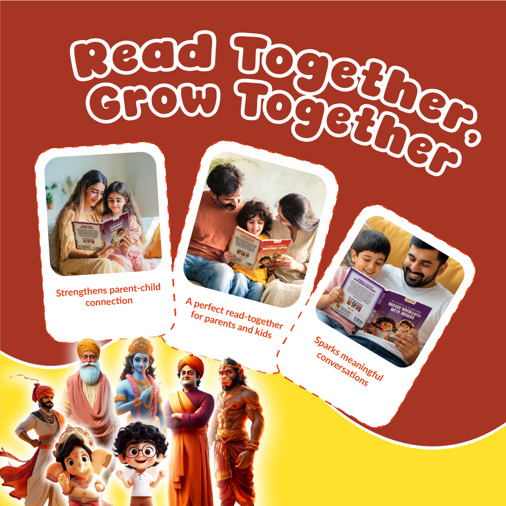 Acharya Series – Pack of 7 Story Books | , Hanuman, Shivaji,Krishna, Arjun, Guru Nanak, Swami Vivekananda & Ganesha