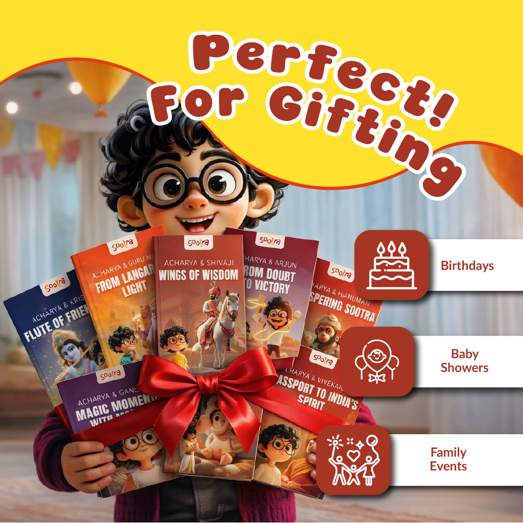 Acharya Series – Pack of 7 Story Books | , Hanuman, Shivaji,Krishna, Arjun, Guru Nanak, Swami Vivekananda & Ganesha