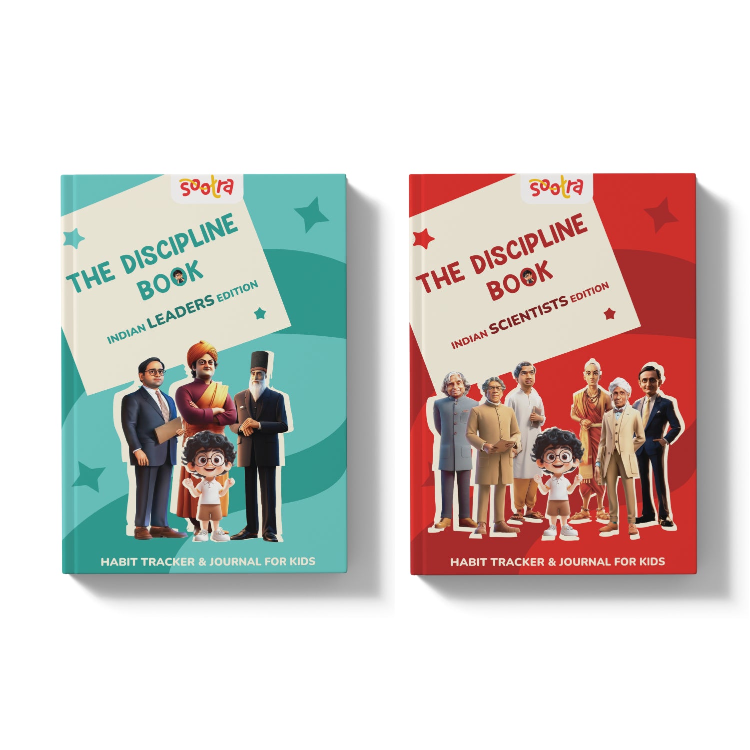 Scientist & Leaders Habit Tracker Bundle( 2 Piece set)