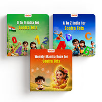 Early Learning & Mantra Trio for Sootra Tots( 3 books set)