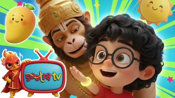 Ep 3: A Giant Surprise at the Temple! | Acharya’s Adventures with Hanuman