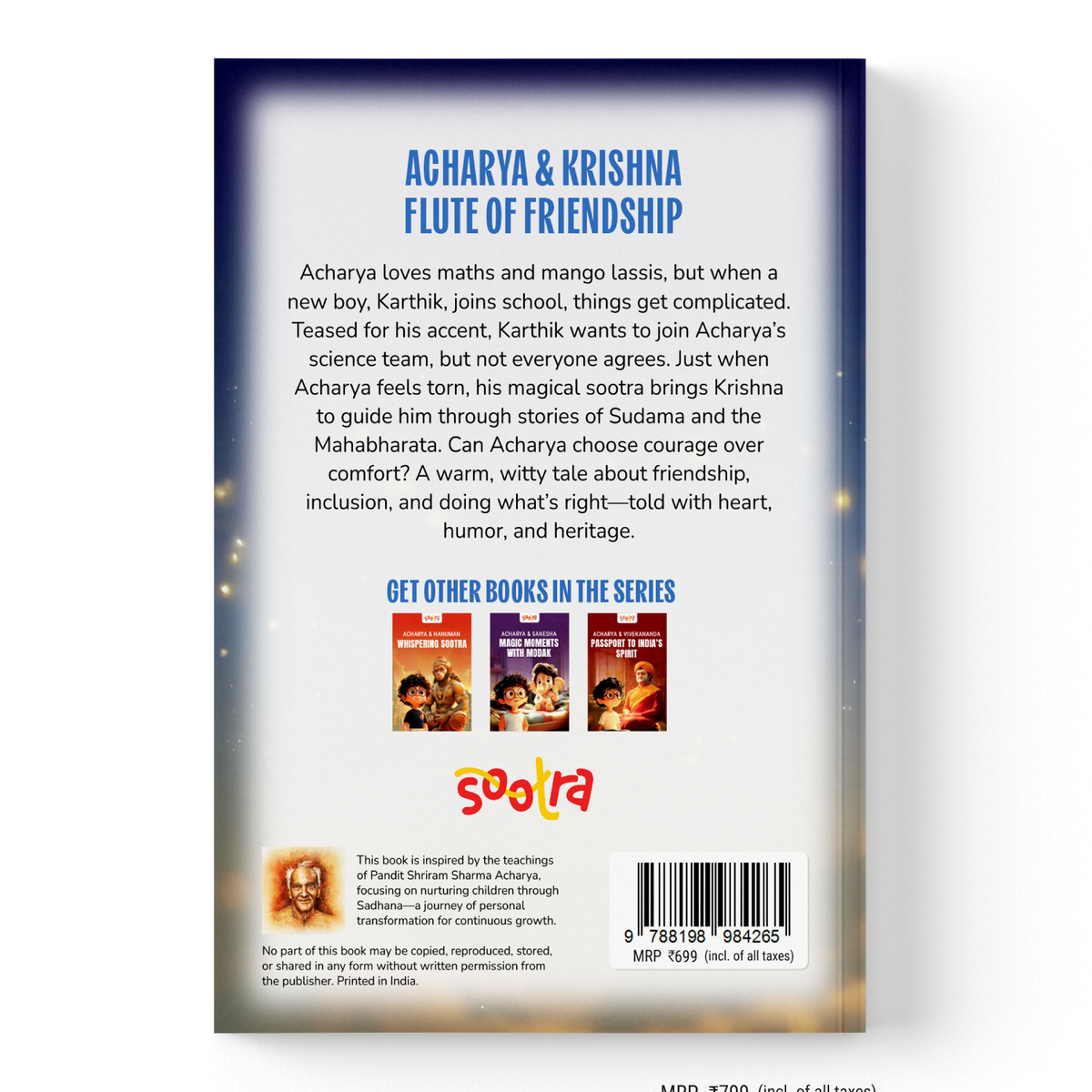 Acharya & Krishna-Flute of Friendship