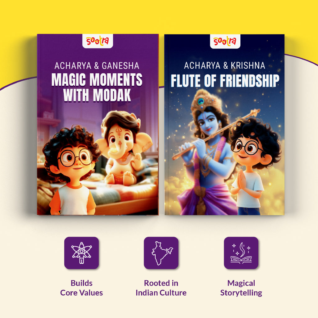 Acharya Krishna & Ganesh Combo (2 Book Set) Sootra