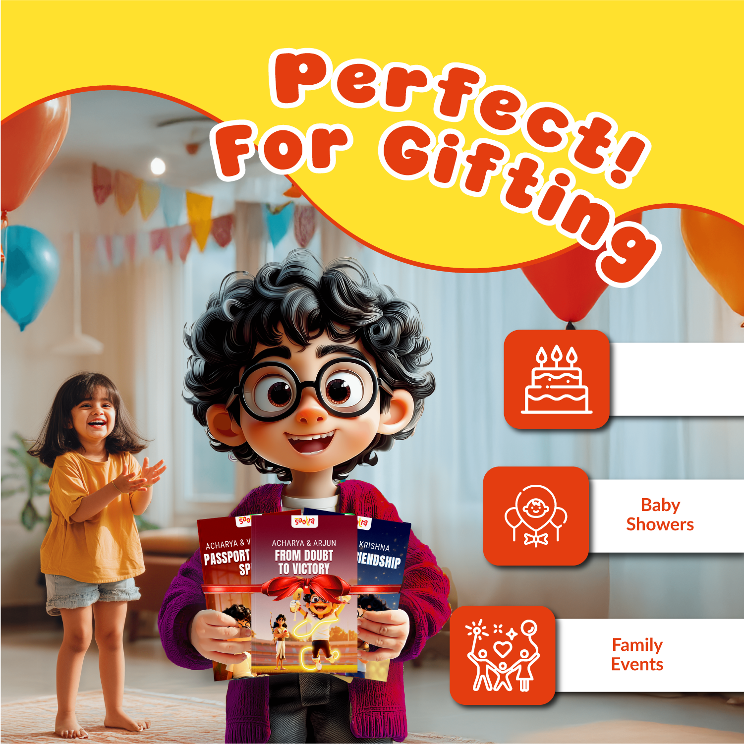 Acharya Vivekanand, Arjun & Krishna Combo (3 Books Set)