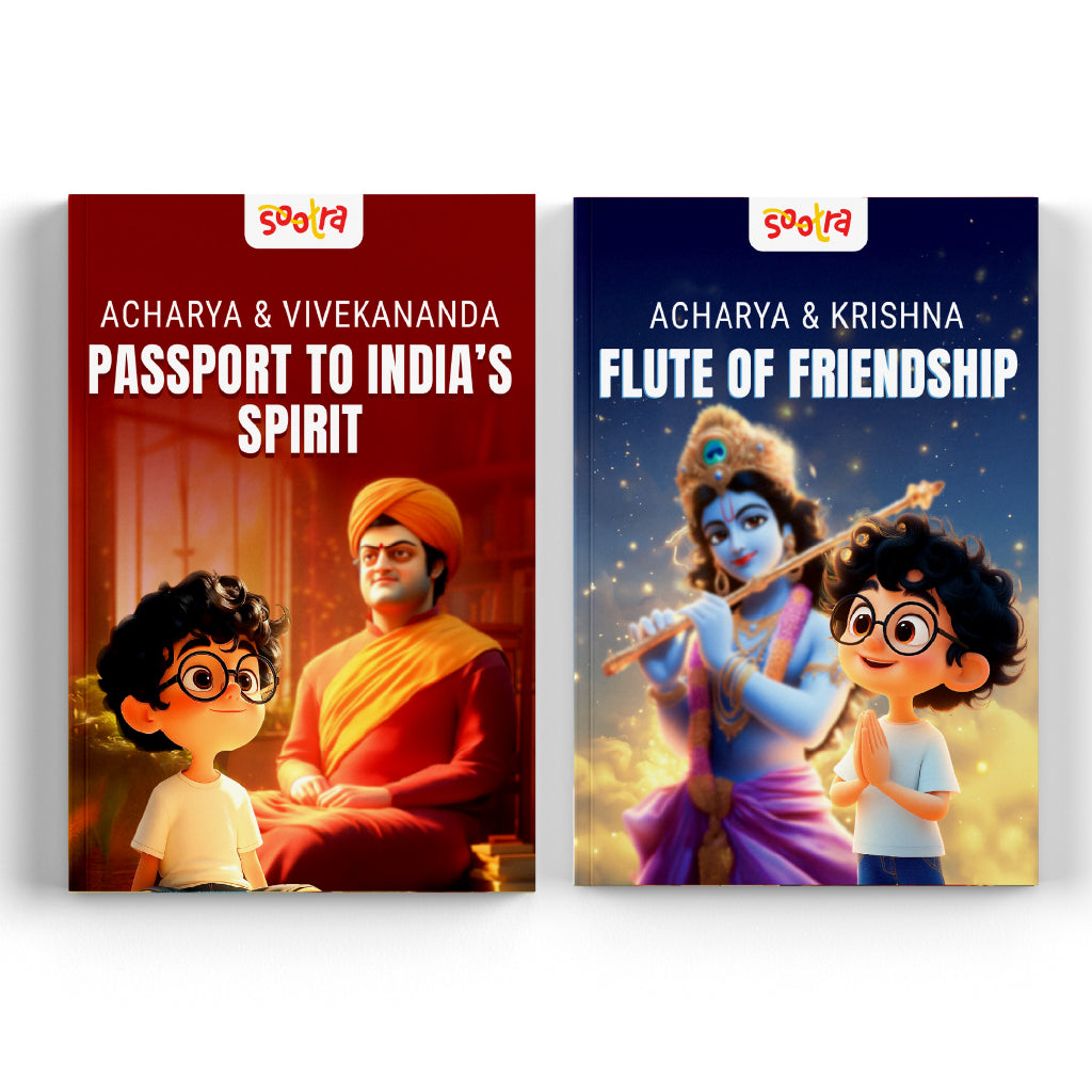 Acharya Krishna & Vivekanand Combo (2 Books Set)