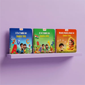 ABCs , 123s & Daily Mantras for Sootra Tots
