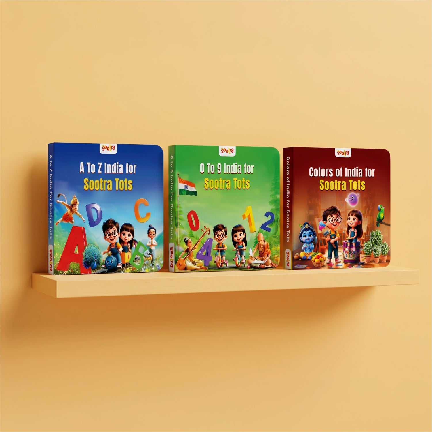 Colors, Numbers and Alphabets