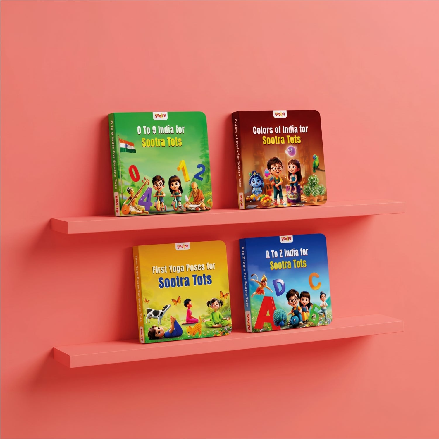 Colors, Yoga, ABCs & 123s of India