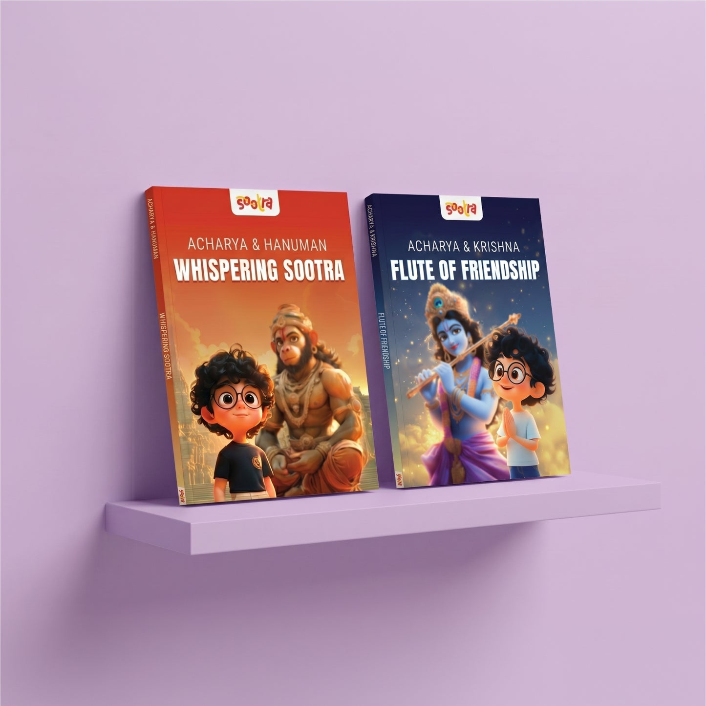 Acharya with Hanuman & Krishna Combo