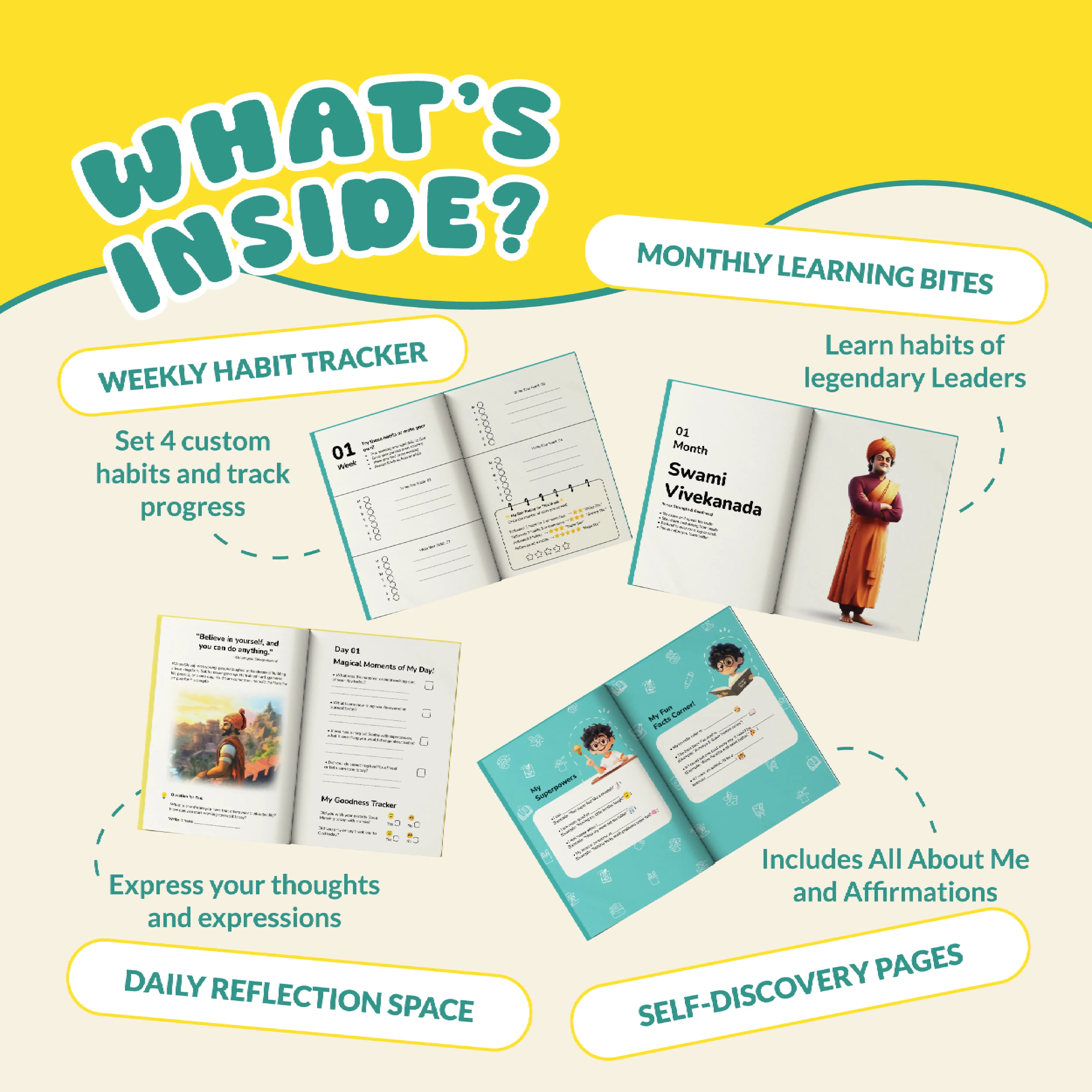 Kings & Leaders Habit Tracker Bundle( 2 Piece set)