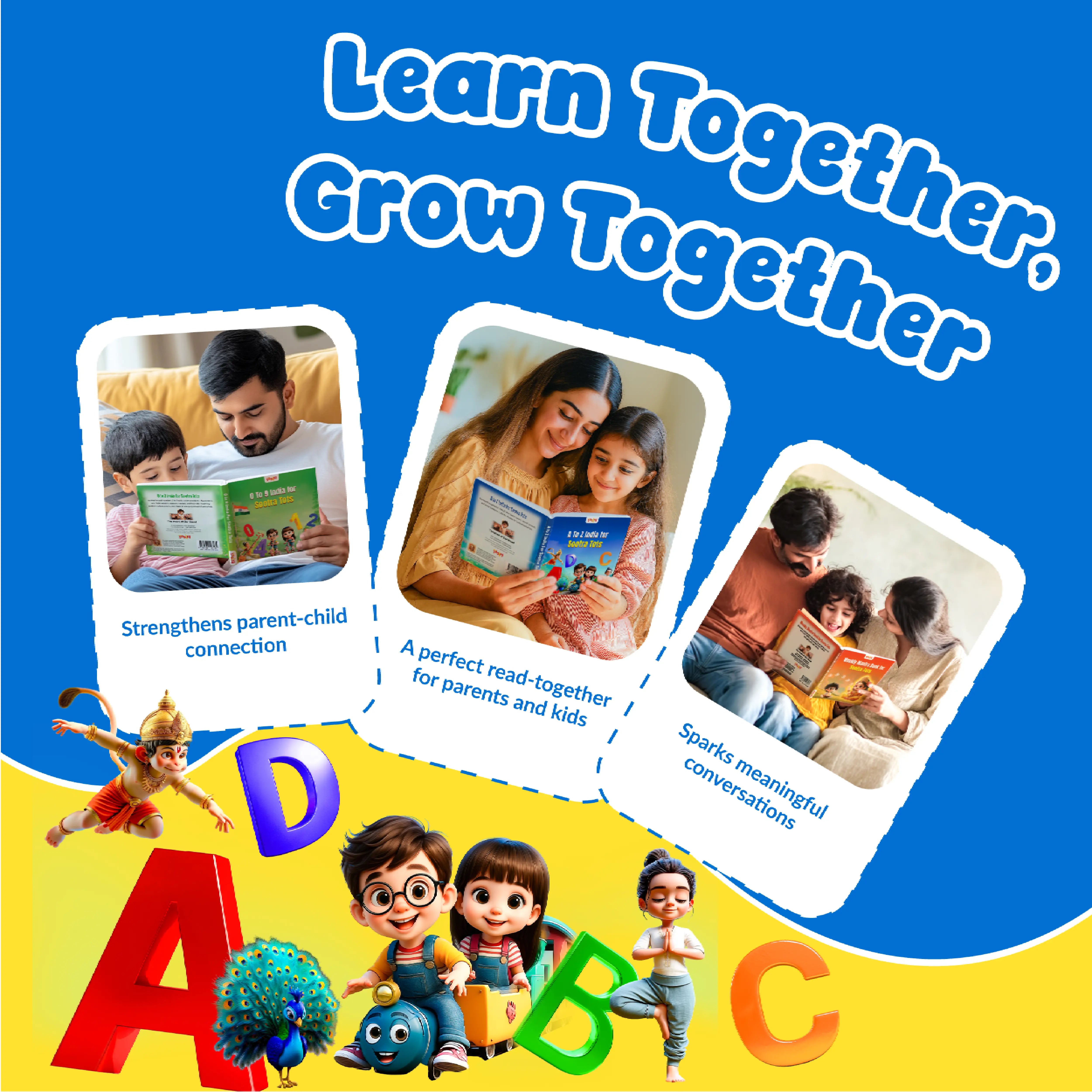Early Learning Alphabets & Numbers Bundle for Sootra Tots( 2 books set)