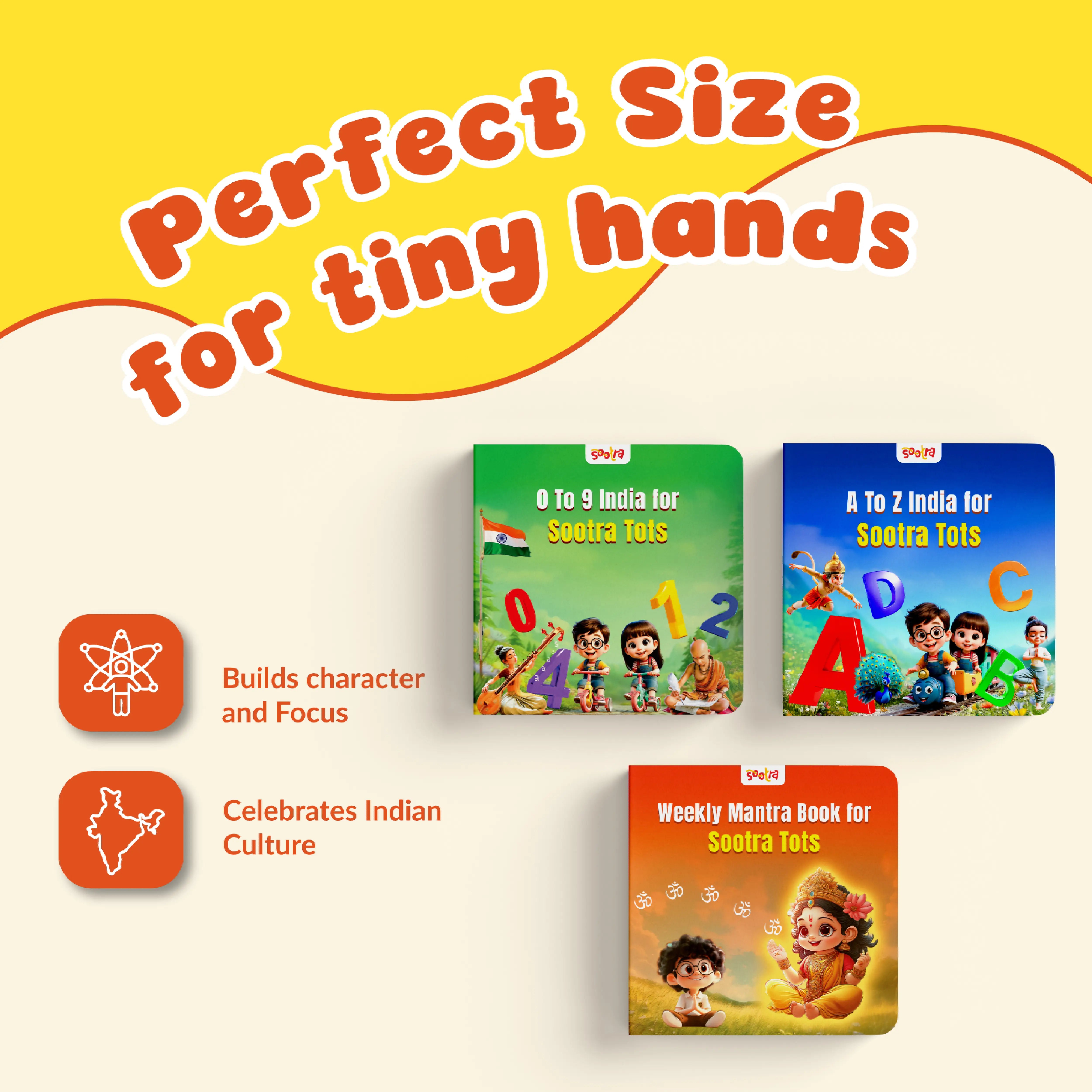 Early Learning & Mantra Trio for Sootra Tots( 3 books set)