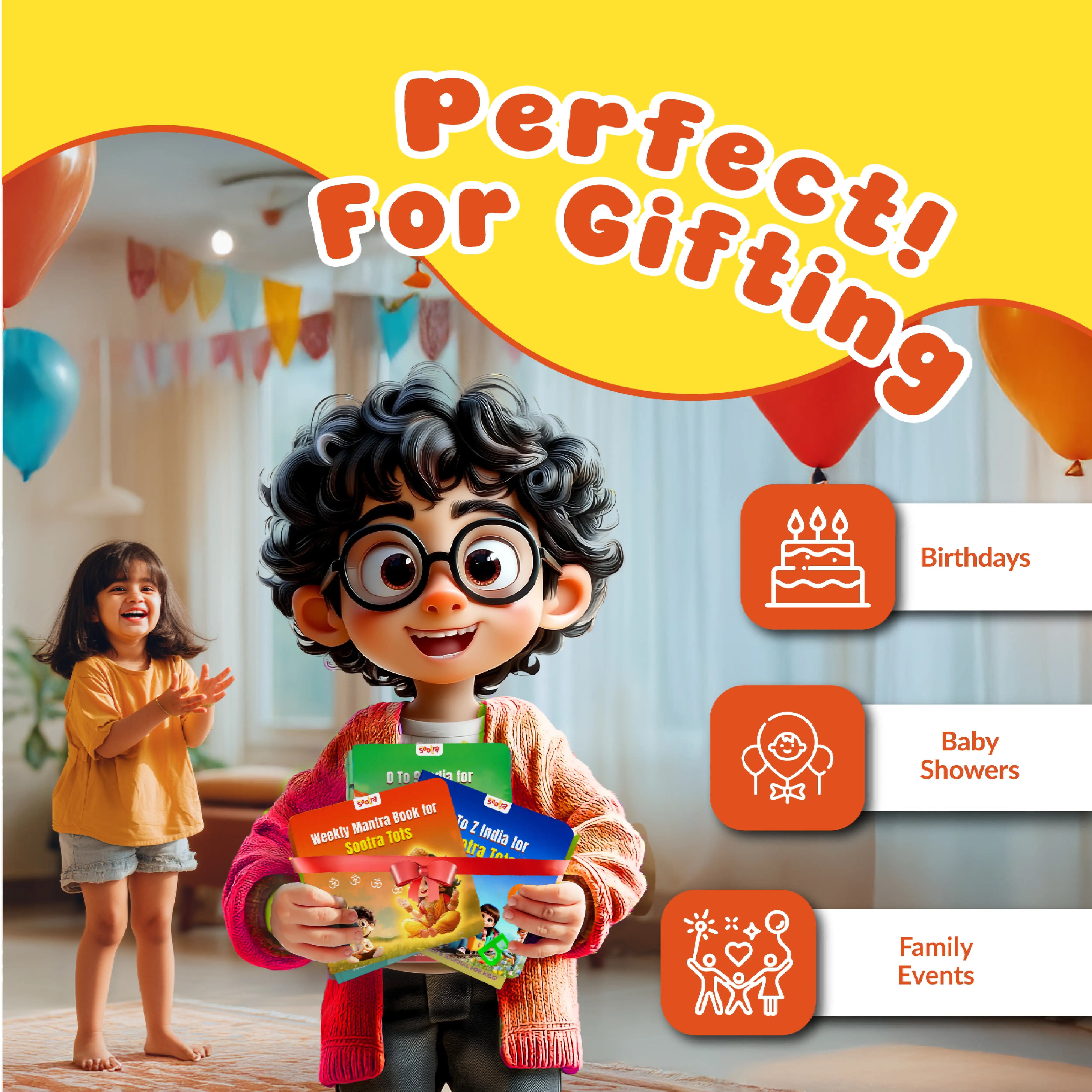 Early Learning & Mantra Trio for Sootra Tots( 3 books set)