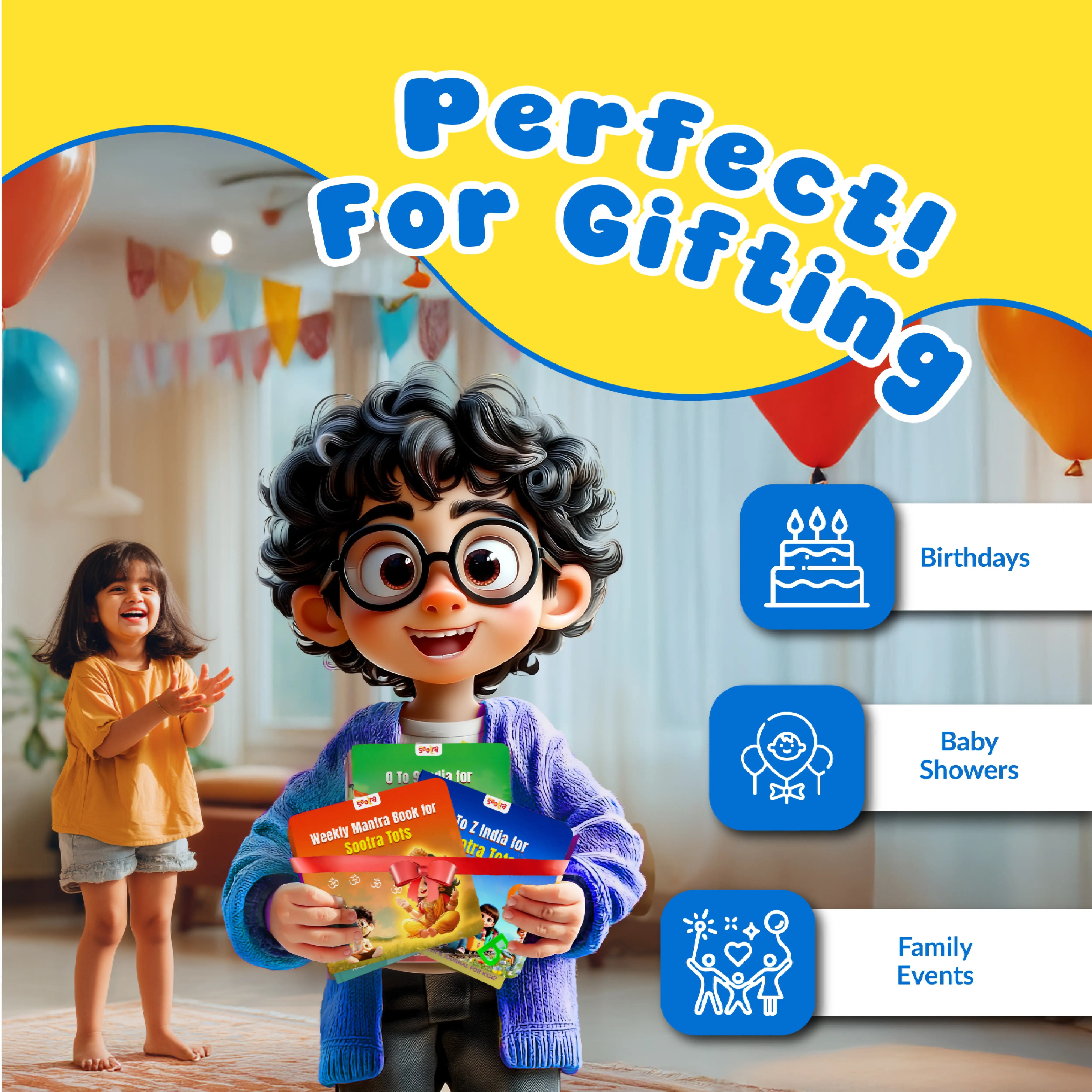 A to Z India for Sootra Tots