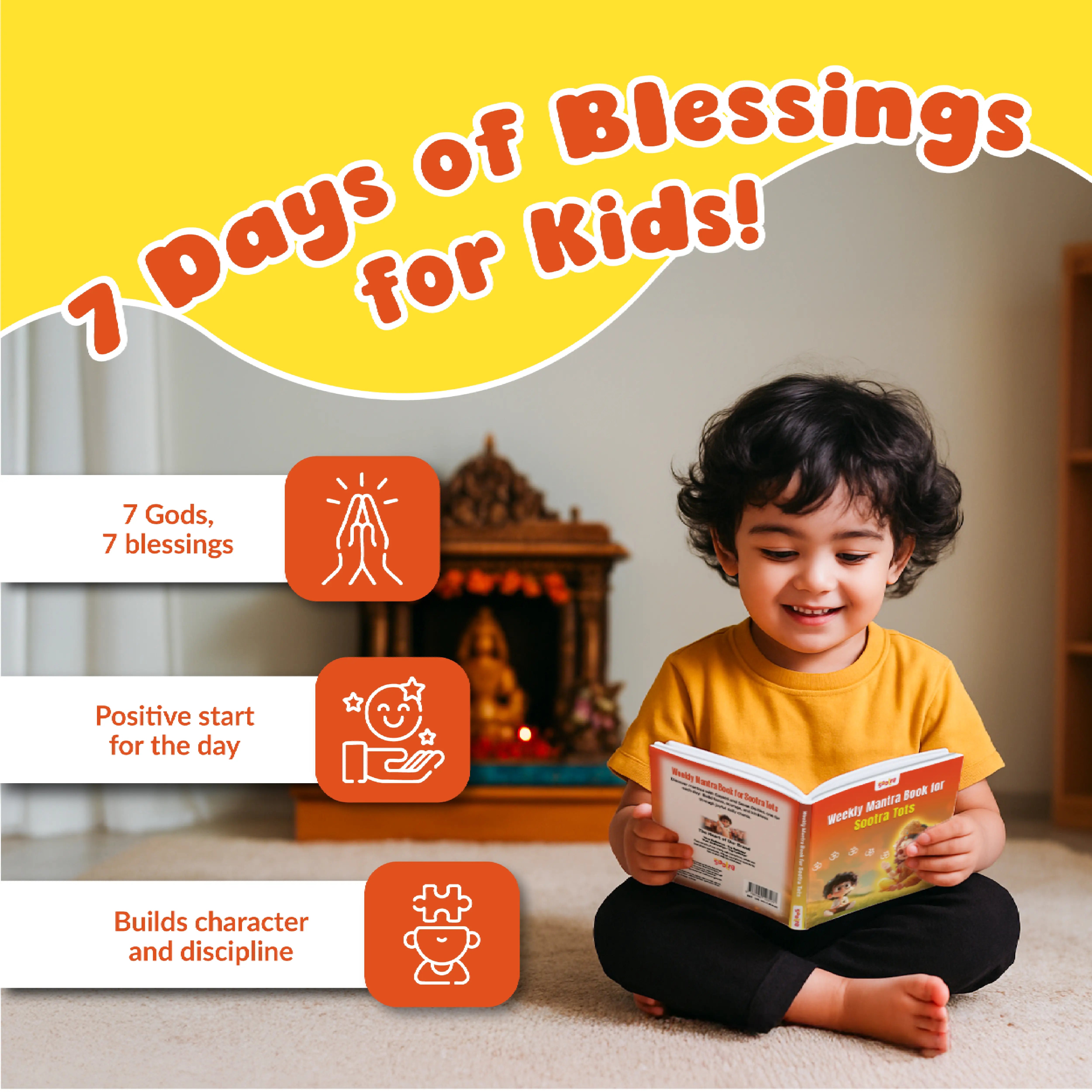 Weekly Mantra Book for Sootra Tots