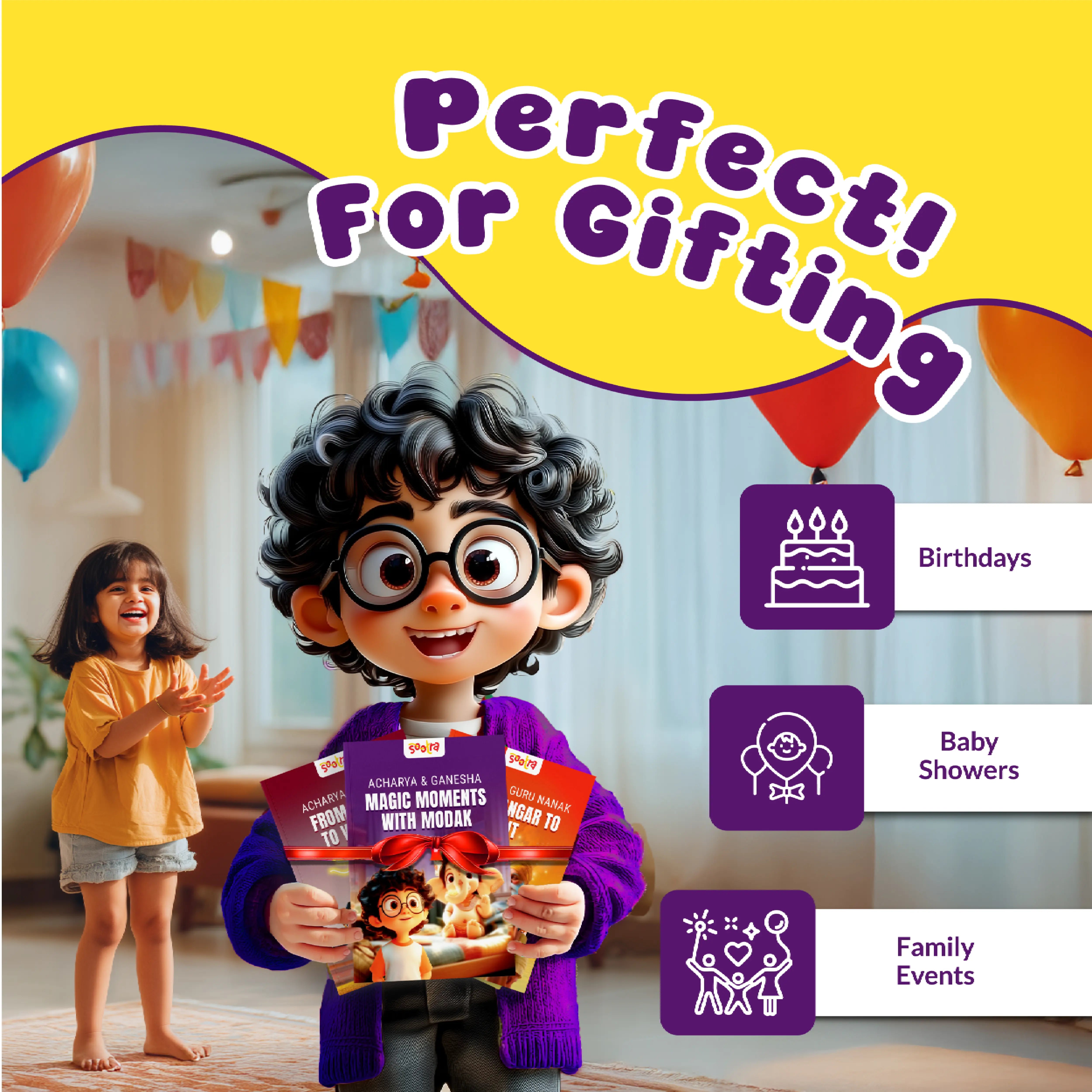 Acharya & Ganesha-Modak & Magic Moments