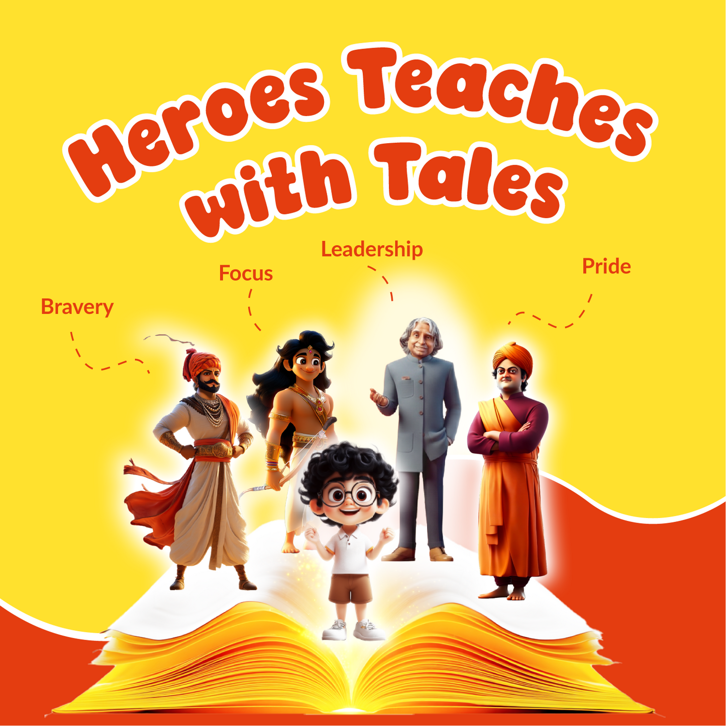 Acharya Series- Kalam, Arjun, Vivekanand, Shivaji