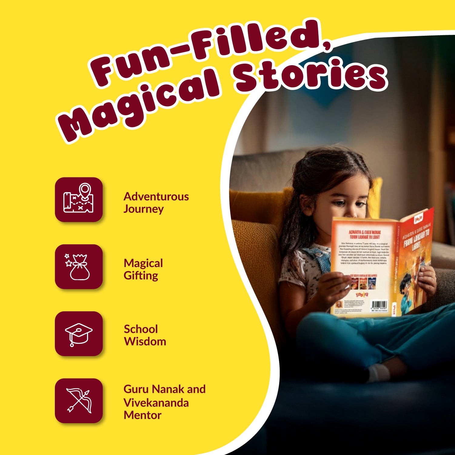 Acharya Vivekanand & GuruNanak Combo (2 Books Set)