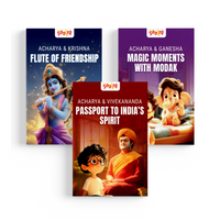 Acharya Vivekanand, Ganesha & Krishna Combo (3 Books Set)