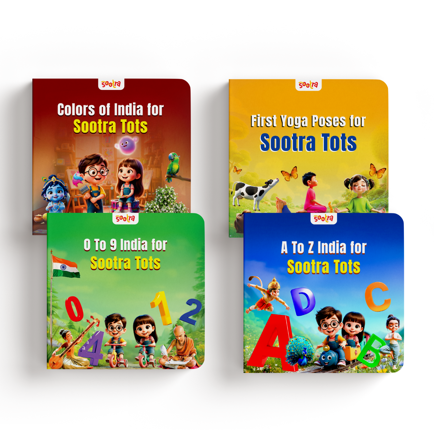Sootra Ultimate Heritage Collection: Colors, Yoga, ABCs & 123s of India