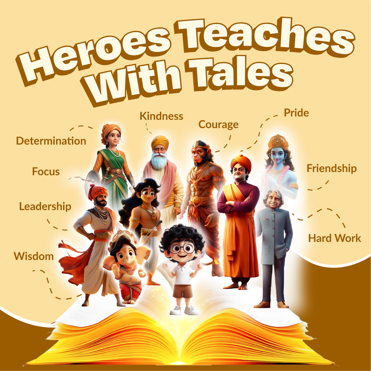 The Complete Acharya Series with All the Greatest Indian heroes