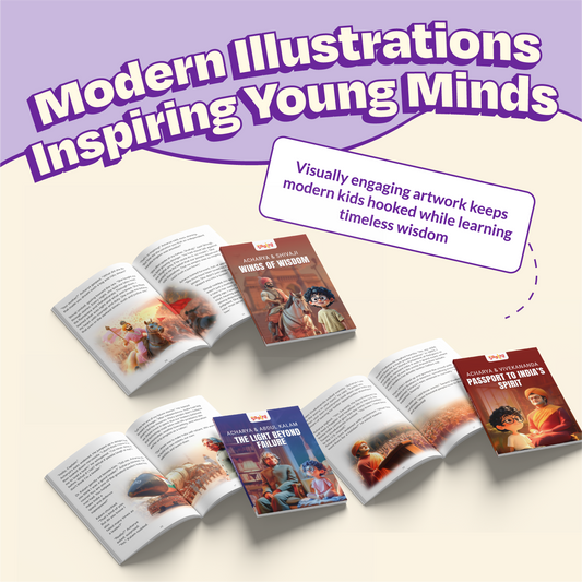 Acharya Series- Shivaji, Ganesha,Vivekanand, Arjun, Kalam, Gurunanak