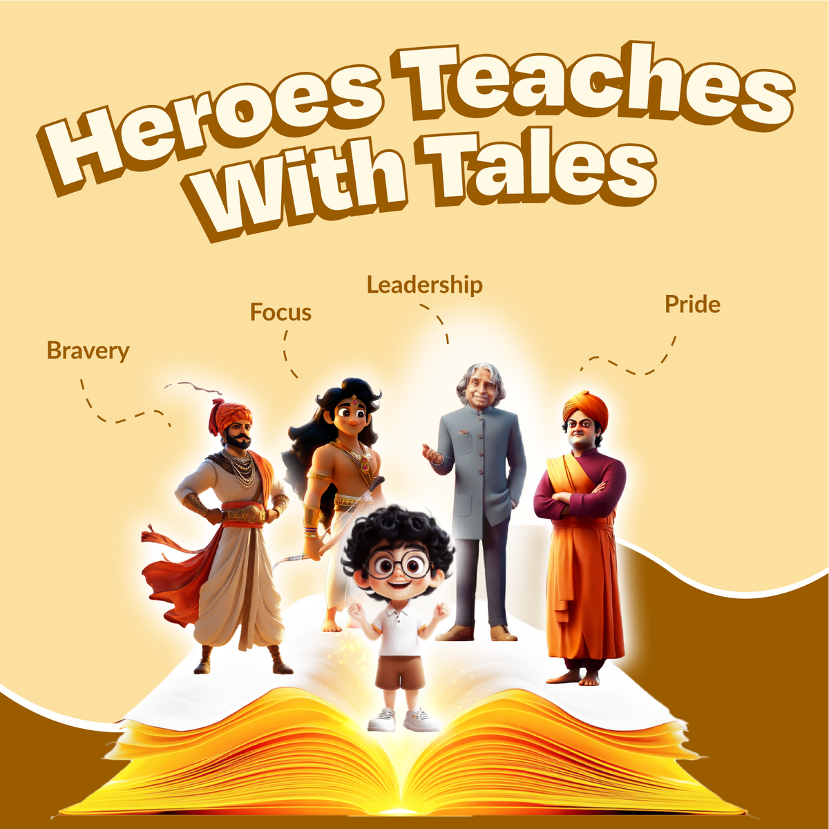 Acharya Series- Kalam, Arjun, Vivekanand, Shivaji