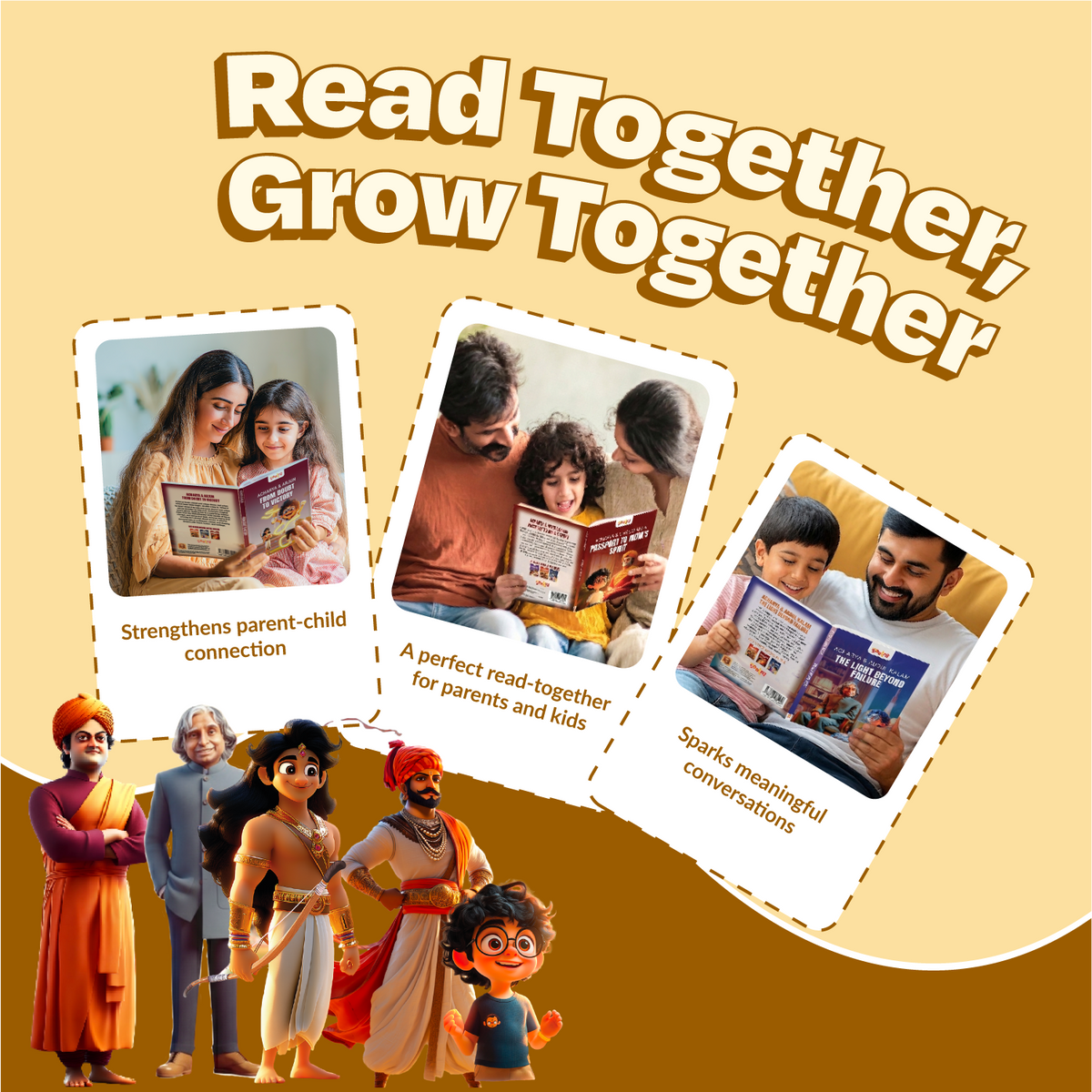 Acharya Series- Kalam, Arjun, Vivekanand, Shivaji
