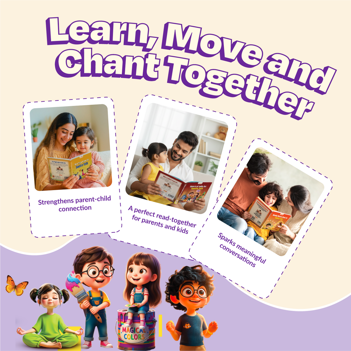 Colors & First Yoga Poses for Sootra Tots