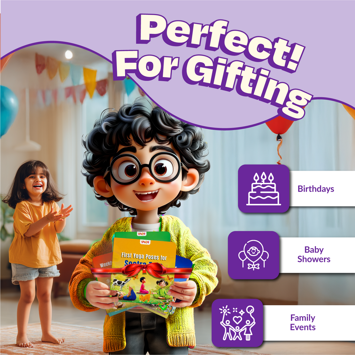 Colors & First Yoga Poses for Sootra Tots