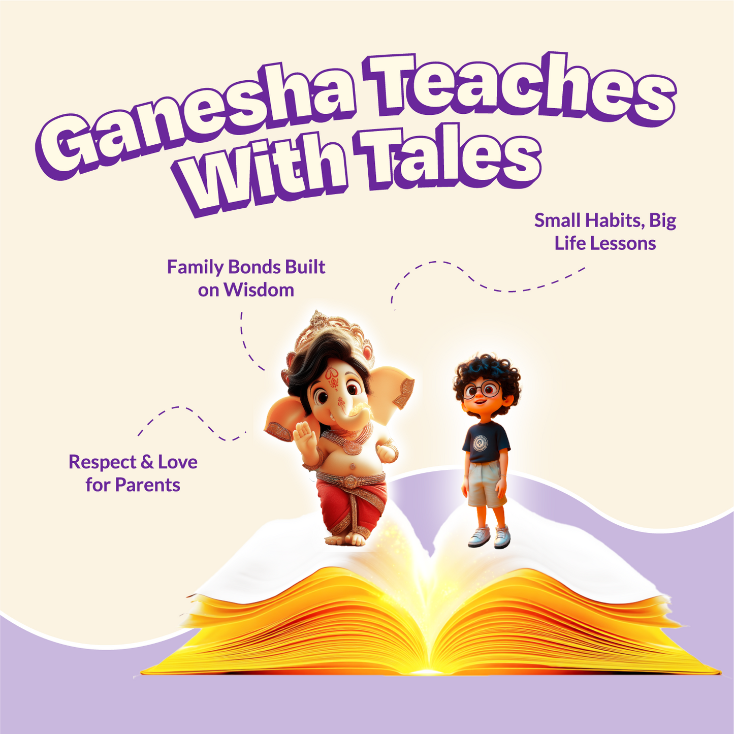 Acharya & Ganesha-Magic Moments with Modak