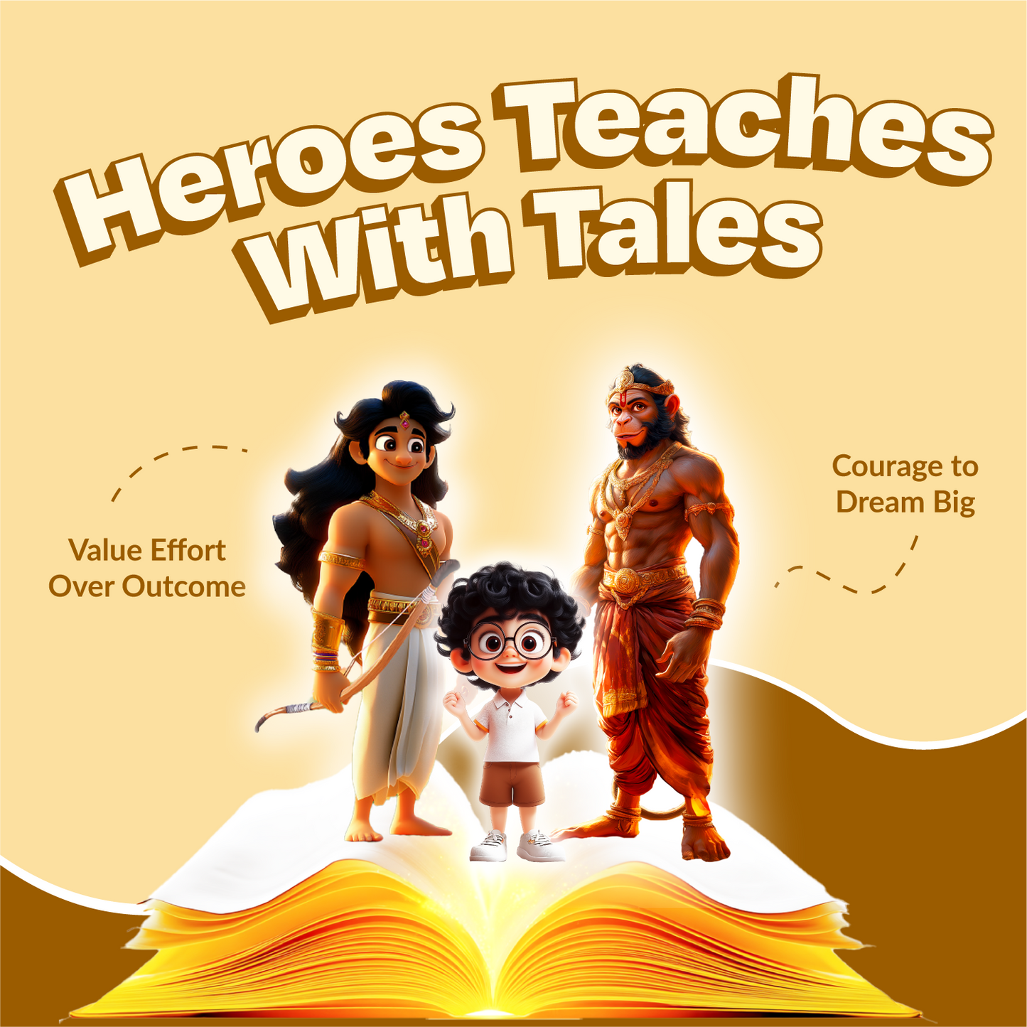 Acharya with Hanuman & Arjun Combo