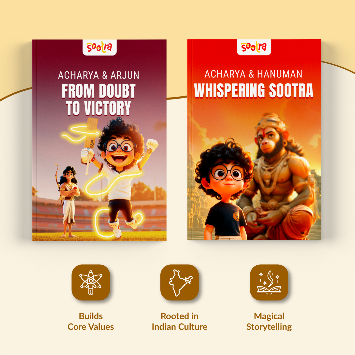Acharya with Hanuman & Arjun Combo