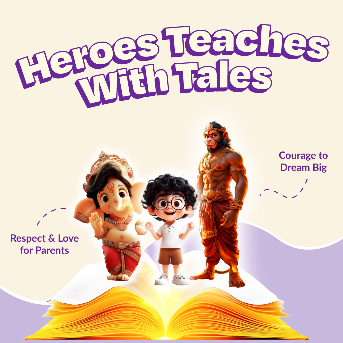 Acharya with Hanuman & Ganesha Combo