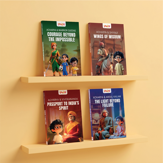 Acharya Series- Queens of India, Abdul Kalam, Vivekanand, Shivaji
