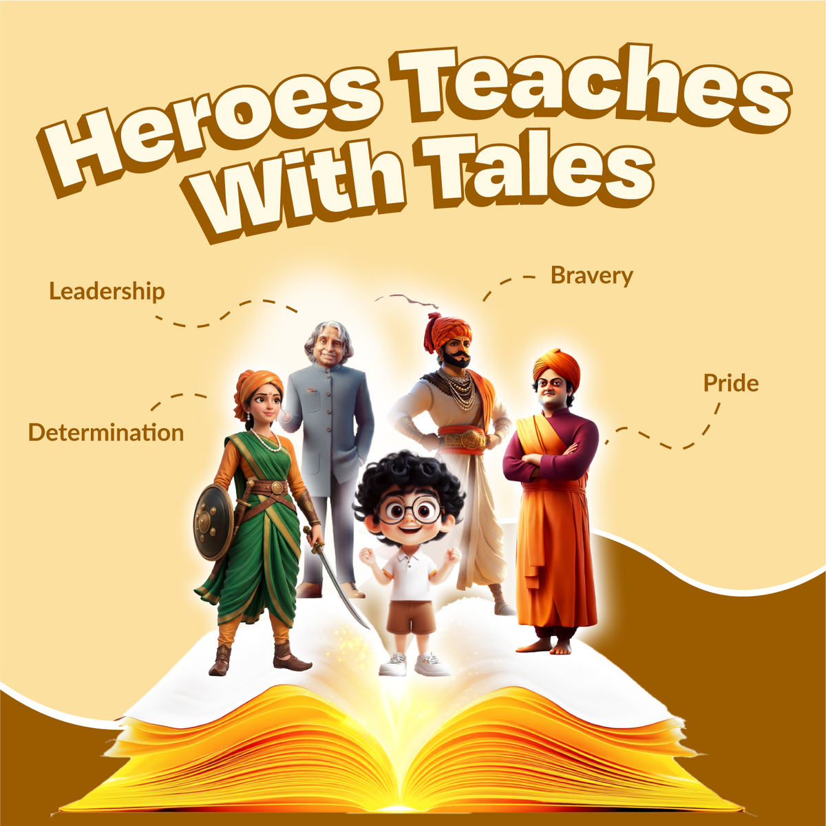 Acharya Series- Queens of India, Abdul Kalam, Vivekanand, Shivaji