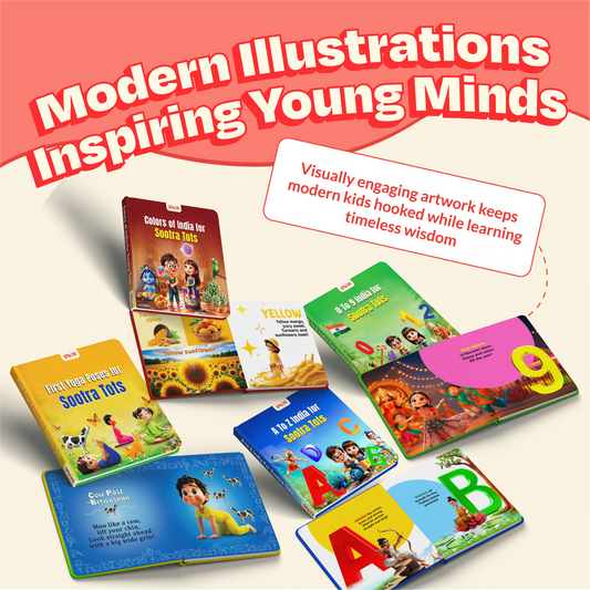 Colors, Yoga Poses, ABCs and 123s for Sootra Tots