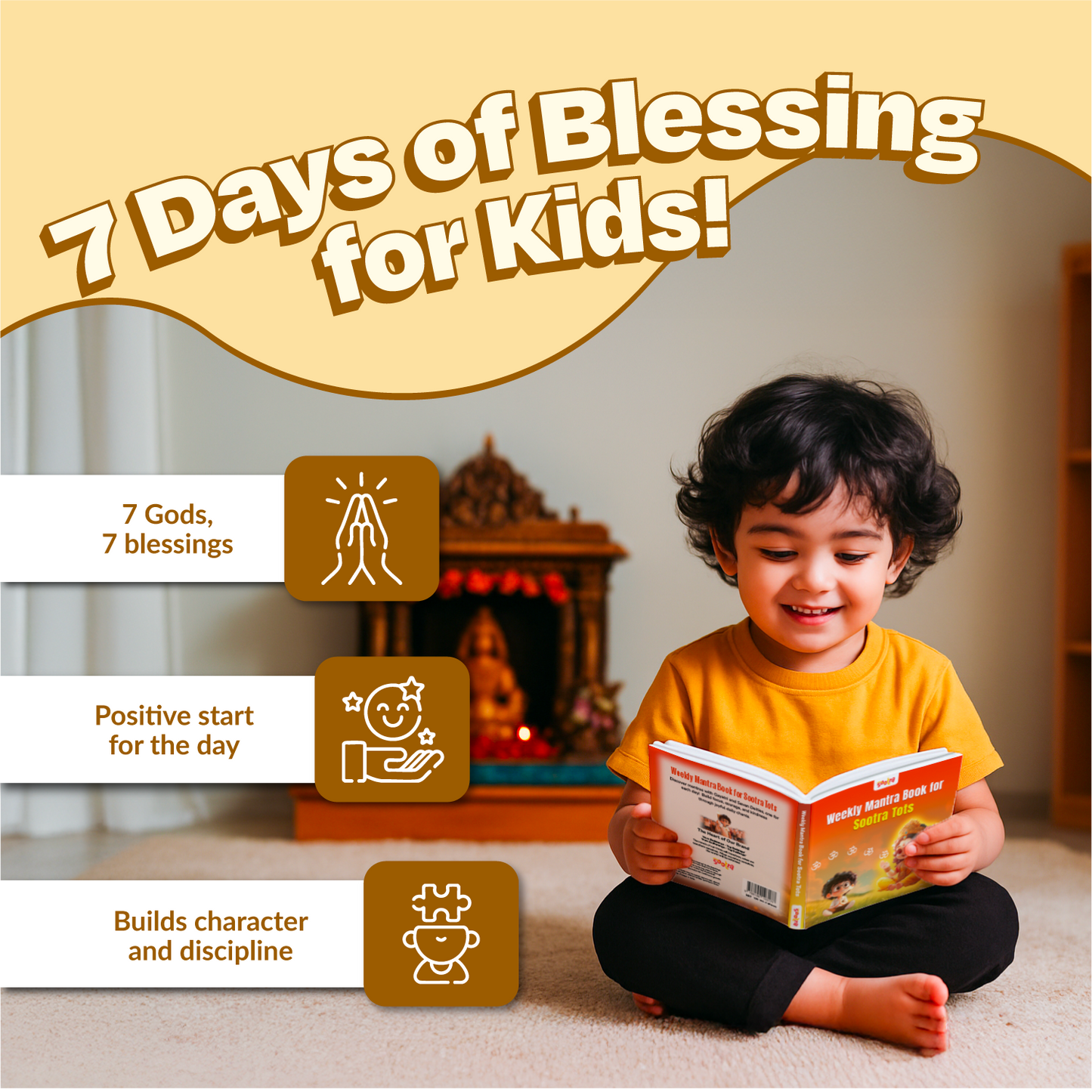 Weekly Mantra Book for Sootra Tots