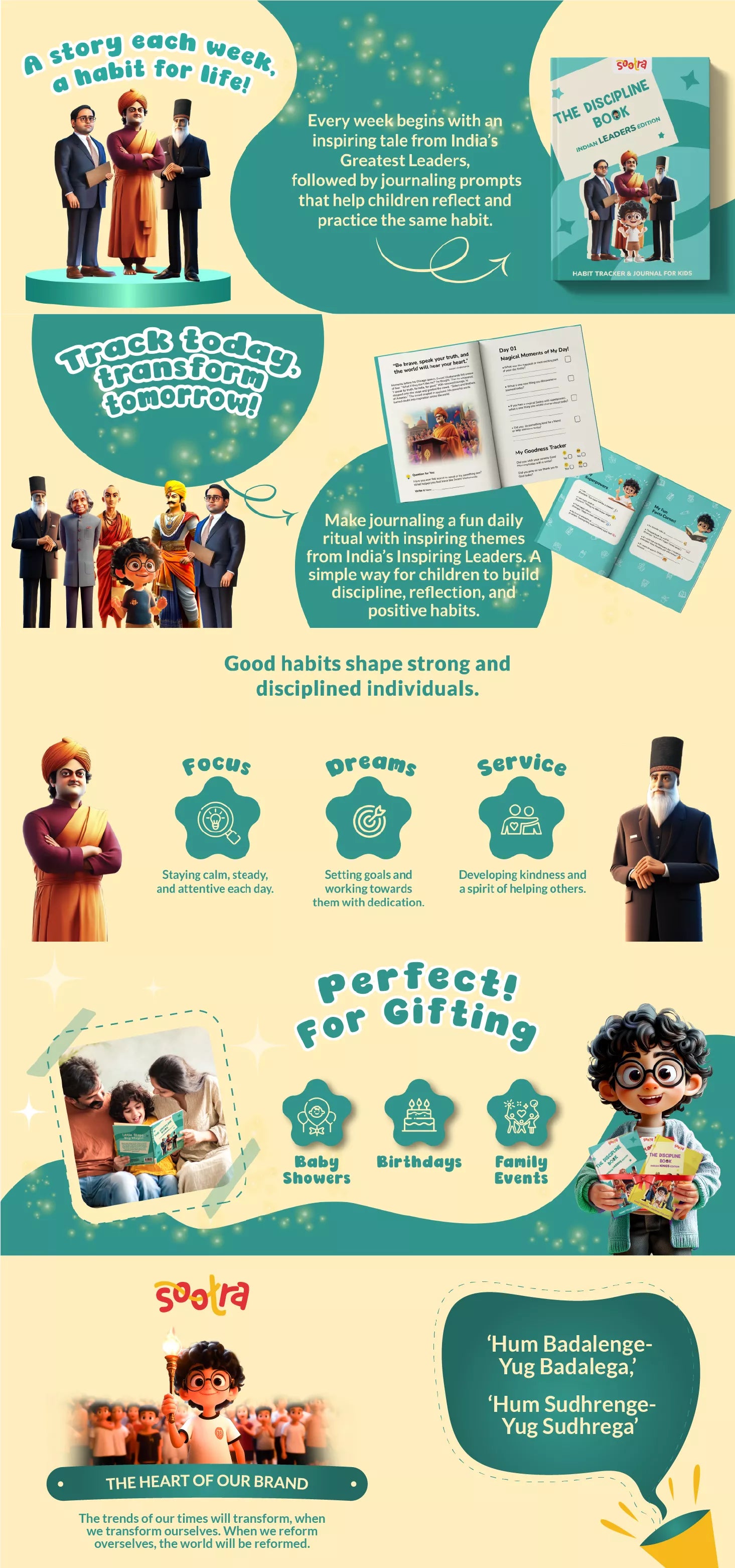 The Discipline Book: Indian Leaders Edition