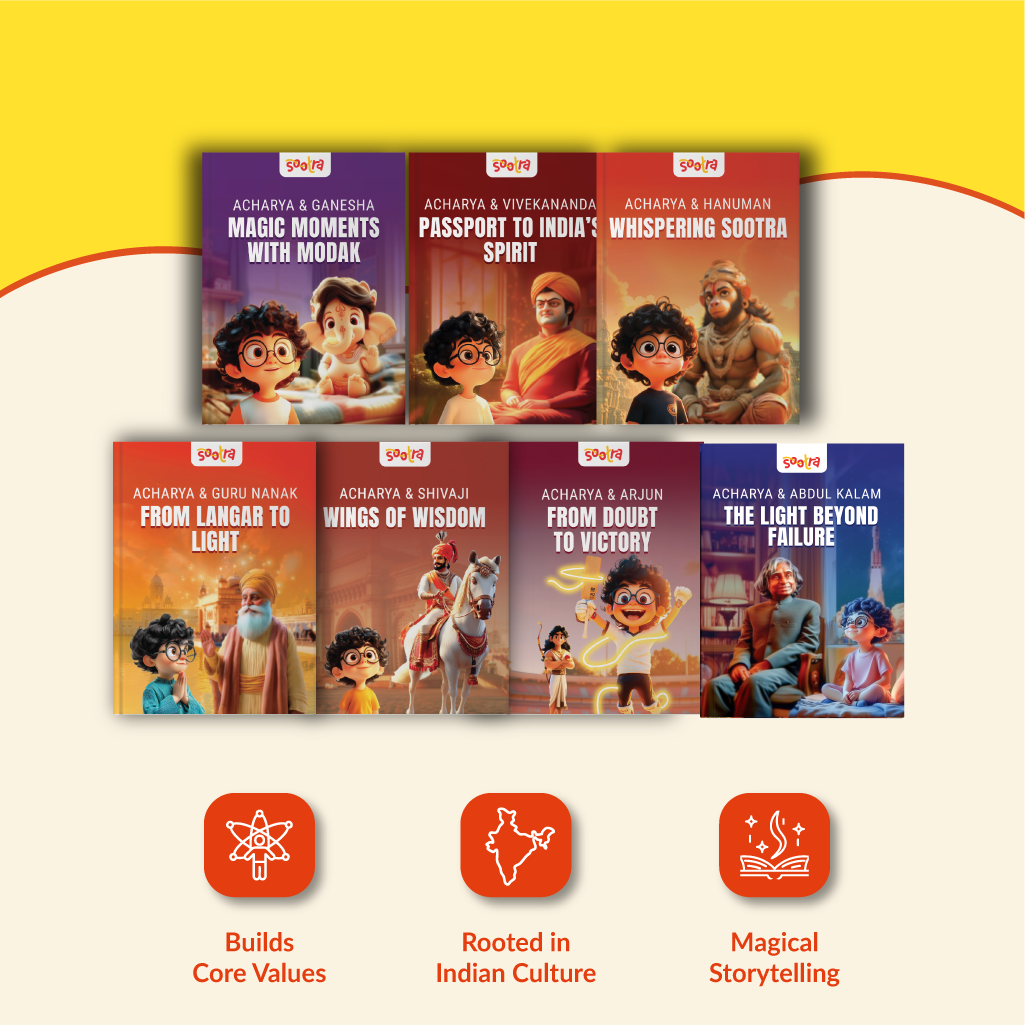 Acharya Series – Pack of 7 Story Books