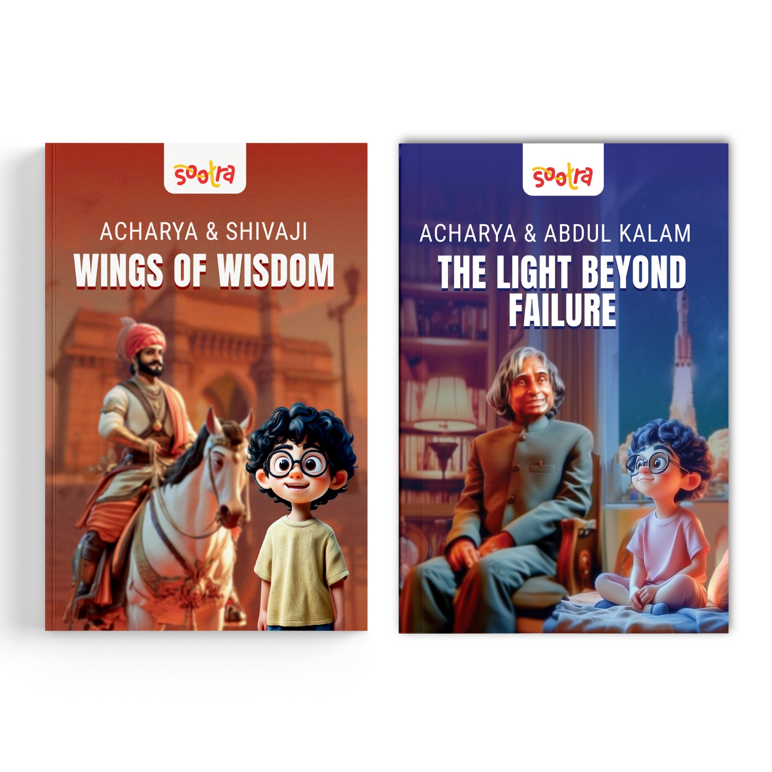 Acharya Shivaji and Abdul Kalam Combo (2 Books Set)