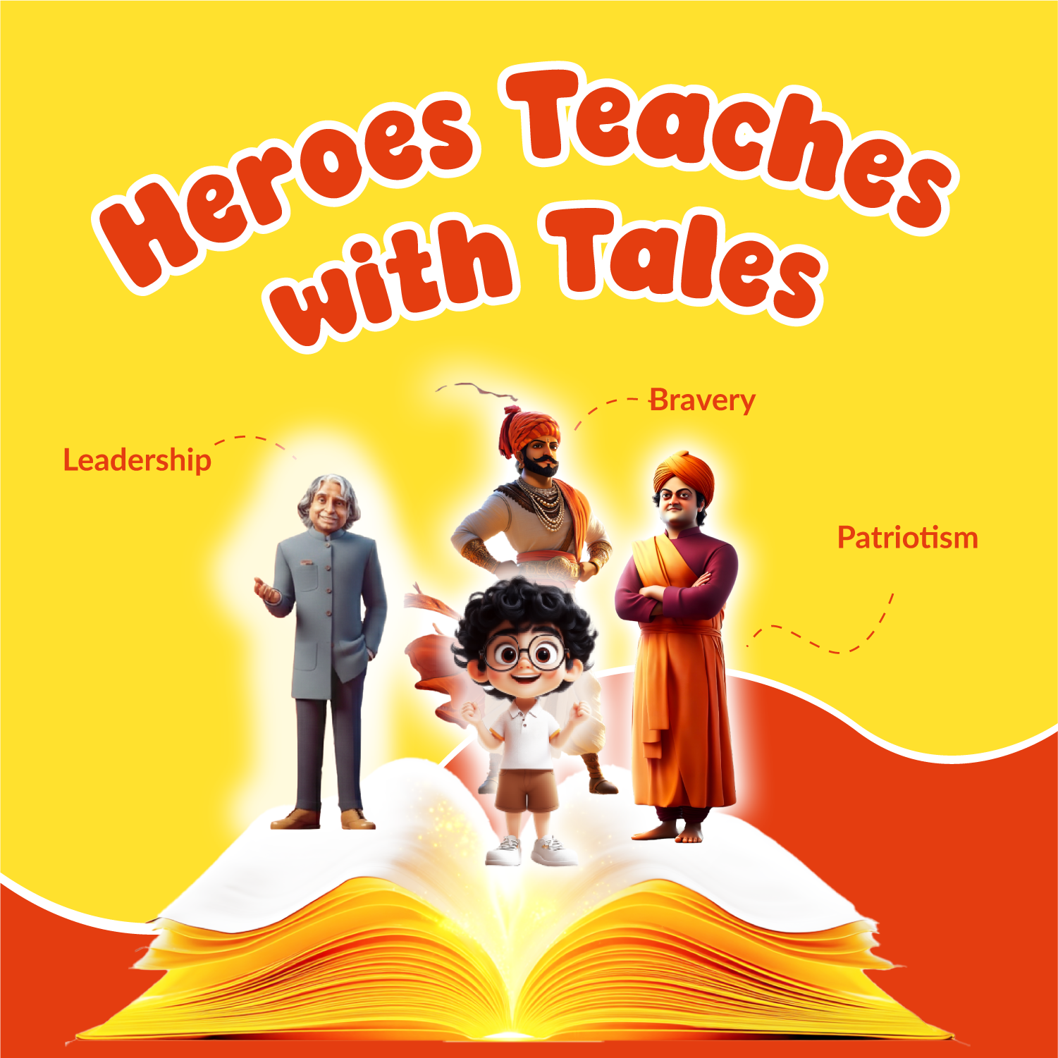 Acharya Abdul Kalam, Shivaji & Swami Vivekanand Combo (3 Books Set)