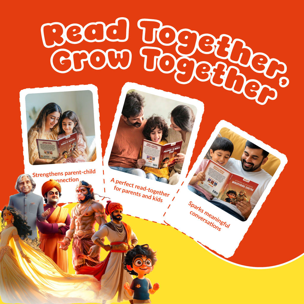 Acharya Vivekanand, Shivaji ,Hanuman & Abdul Kalam Combo (4 Books Set)